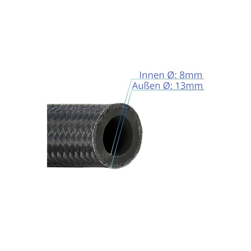 Fuel Hose 8 mm 3 m Petrol Hose Diesel Hose
