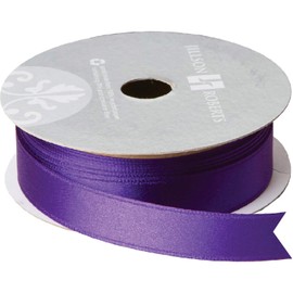 Jillson Roberts 6 Spool-Count 5/8" x 10' Double-Faced Ribbon Available in 4 Different Assortments, Perfectly Primary