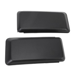 1 Pair Front Bumper Guard Pad Insert Cap, Compatible with JL3Z17E810AB, Front Bumper Parts, Guard Pad End Cap Cover Replacement for Vehicle