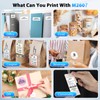 Ponek Label Maker, Thermal Label Printer M260, Label Maker Machine