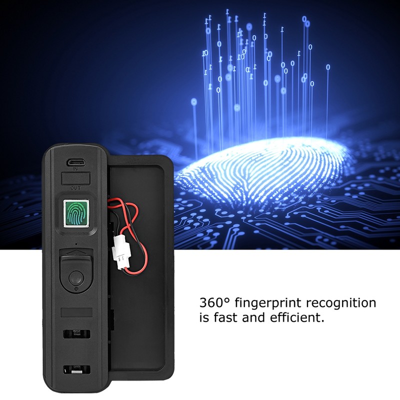 Smart Fingerprint Waterproof Luggage Suitcase Backpack Embedded Lock