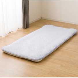 Nitori N Cool Mocha (semi-double size) with elastic band, can also be used as futon