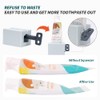 Y-Kelin 3 PCS Toothpaste Squeezer, Rolling Tube Toothpaste Squeezer with