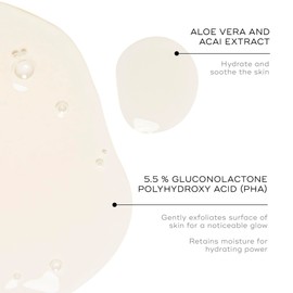 Medik8 Press and Glow Daily Exfoliating PHA Tonic with Enzyme Activator - Polyhydroxy Acid Face Toner - Gentle and Cleansing Face Tonic - 6.7 oz