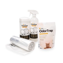 Whisker Litter-Robot Cleaning Supply Kit - 30 Wipes, 25 Liners, Spray & 6 OdorTrap Refills