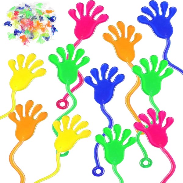 Does not apply 500 pcs juguetes mini pegajosos elasticos surtido