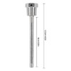 2 pieces 8 x 100 mm stainless steel immersion sleeve,
