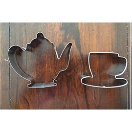 TEA TIME TEAPOT AND TEACUP COOKIE CUTTER SET