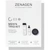 ZENAGEN Revolve Men's Trio Kit for Fine & Visibly Thinning Hair | Shampoo + Densifying Serum + Flexture Paste, Plant-Based 1 ea
