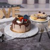 Creative Home Natural Marble Lazy Susan Turntable Rotating Serving Plate