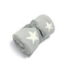Mamas & Papas Small Chenille Blanket Grey Star