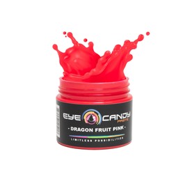 Eye Candy Pink Neon Pigment Paste "Dragon Fruit Pink" (2 oz) Multipurpose | Epoxy, Resin Art Paste | Highly Pigmented