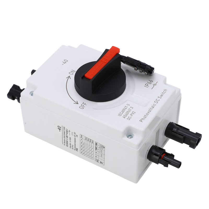 PV Solar Disconnect Switch 32A 4P IP66 Waterproof Photovoltaic Isolator