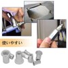 YFFSFDC Rivet Nuts Aluminum Blind Nuts Thread Rivet Nuts 100pcs