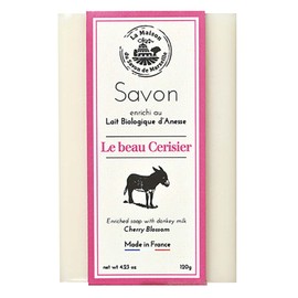 La Maison de Savon OB-PVP-7-5 Solid Soap, Creamy Donkey Milk Soap, Sakura, 4.2 oz (120 g)