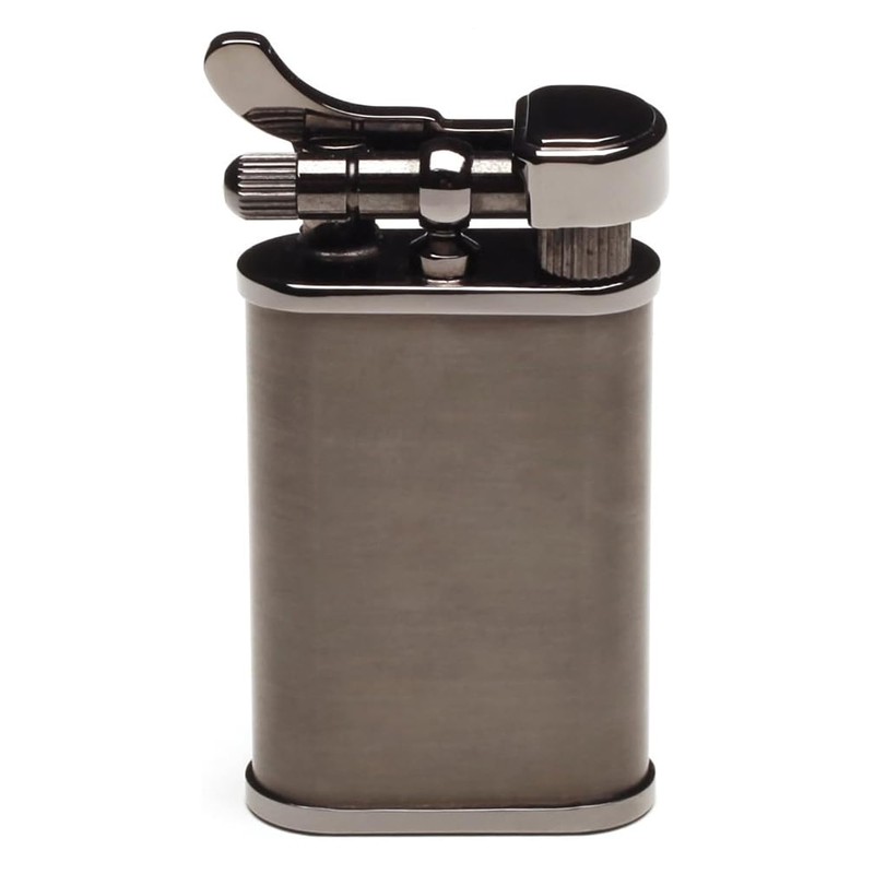 Kiribi Kabuto Japanese Pipe Lighter - Soft Angled Flame, Adjustable,