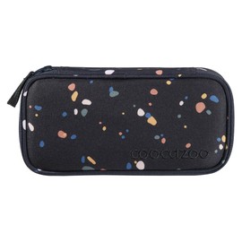 coocazoo Pencil Case, Compass Compartment, Triangle Compartment, Timetable Compartment, Removable Pen Holder, Additional Zip Pocket, from 3rd Class, Sprinkled Candy, Fashionable