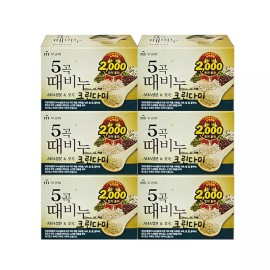 Mugunghwa 무궁화 때비누 오곡 90g x6개 Mugunghwa Soap Set with 5 Grains 90g x 6