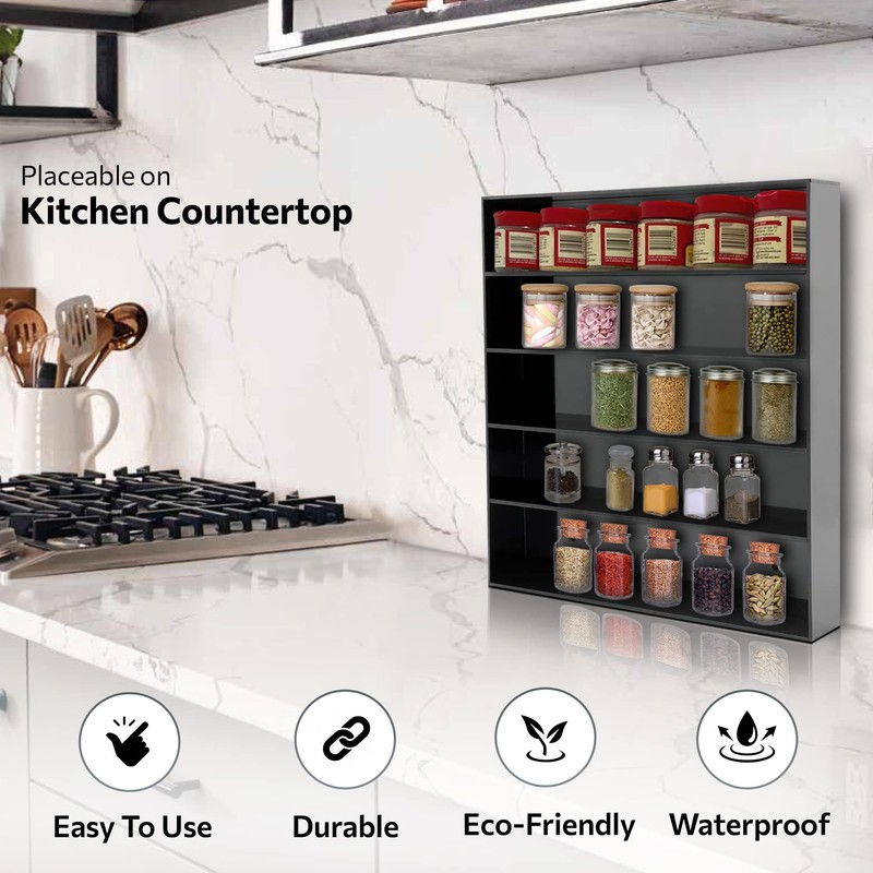 Dazzling Displays Acrylic Spice Rack Case Display (Style A -