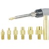 ERHT Heat Set Insert Tips Tool Sizes include M2 M2.5