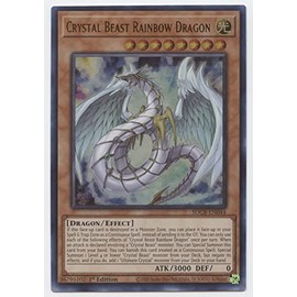 Crystal Beast Rainbow Dragon - SDCB-EN044 - Ultra Rare - 1st Edition