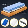Angerstone Premium Knife Sharpening Stone–Whetstone 1000/6000 Grit, Whetstone Knife Sharpener