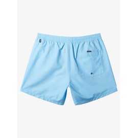 Quiksilver Men's Standard Everyday Solid 15 Volley Boardshort Swim Trunk, Alaskan Blue
