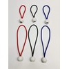 ROTA MARINE 10PCS Ball Bungee Elastic Bungee Straps Tent Tie
