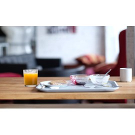 Palais Glassware Cercle Collection; Clear Glass Set with Circle Design (Set of 16, 8 Highballs, 8 DOF's, Clear)