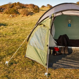 20 Pack 10" Screw in Tent Stakes Heavy Duty,Glow in The Dark Metal Tent Stakes，Metal Stakes with Hex Head Driver, Ground Anchors Screw in Pegs for Camping Patio Awning Canopy