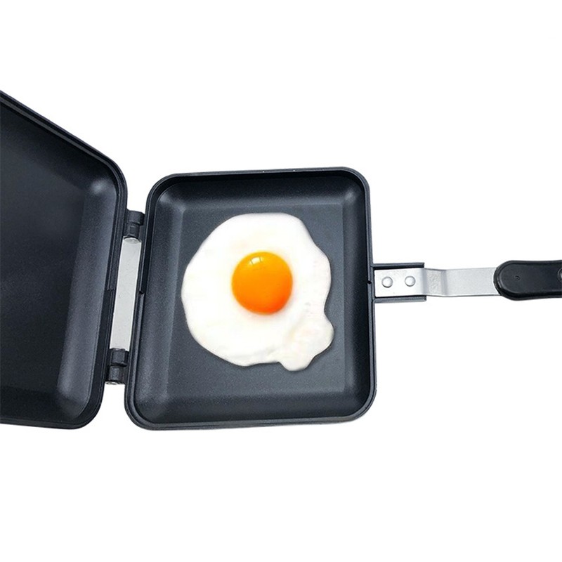 Aluminum Double Sided Frying Pan Dual Sided Sandwich Maker Pan