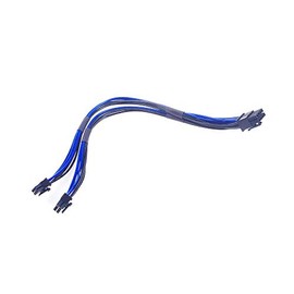 ANGEEK 18AWG Dual Mini 6 Pin PCI-e Male to 8 Pin Male Y Splitter PCI E Power Cable for Mac Pro