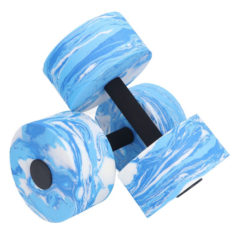 2pcs Water Dumbbell EVA Water Aerobics Weights Dumbbell Strong Buoyancy