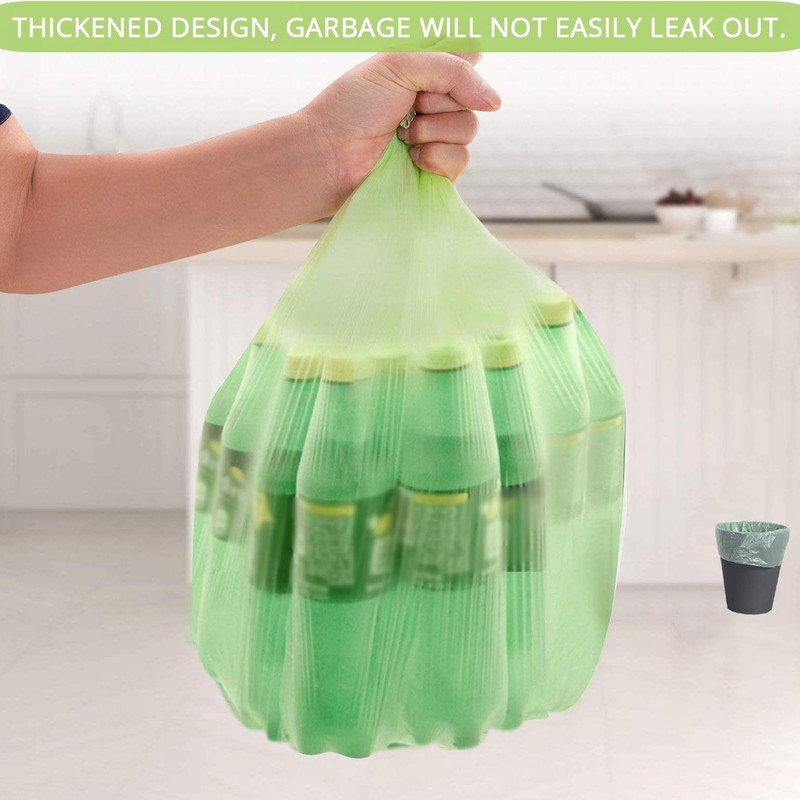 2 Gallon Compostable Trash Bags Small Biodegradable Garbage Bags 7.5