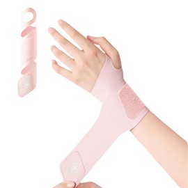 Wrist Supporter [Thin and Lightweight] Tendon Sheath Joint Fixing Pressure Adjustment Wrist Support Thin Breathable Sweat Absorbing Quick Drying Injury Prevention Wrist Support Ultra Thin Sports