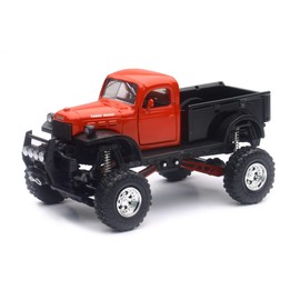 New-Ray 54516 Dodge Power Wagon Die Cast with Suspension 1/32° Red