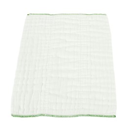 OsoCozy - Prefold Cloth Diapers (1 Dz) - Soft, Absorbent Durable Diaper Service Quality Prefolds. 100% Cotton - 17.5"x23", Fits 30-45 Lbs. - (Toddler 4x8x4)