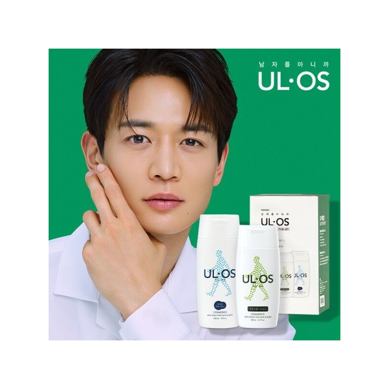 Uros [Urus] Hero Set A_Combination oil (Lotion 200ml + Wash