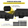 VEVOR Trench Drain System with Plastic Grate, 5.9x5.1-Inch HDPE Channel