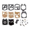 MCHNIC 2x Carburettor Membranes Repair Kit with Fuel Hose for