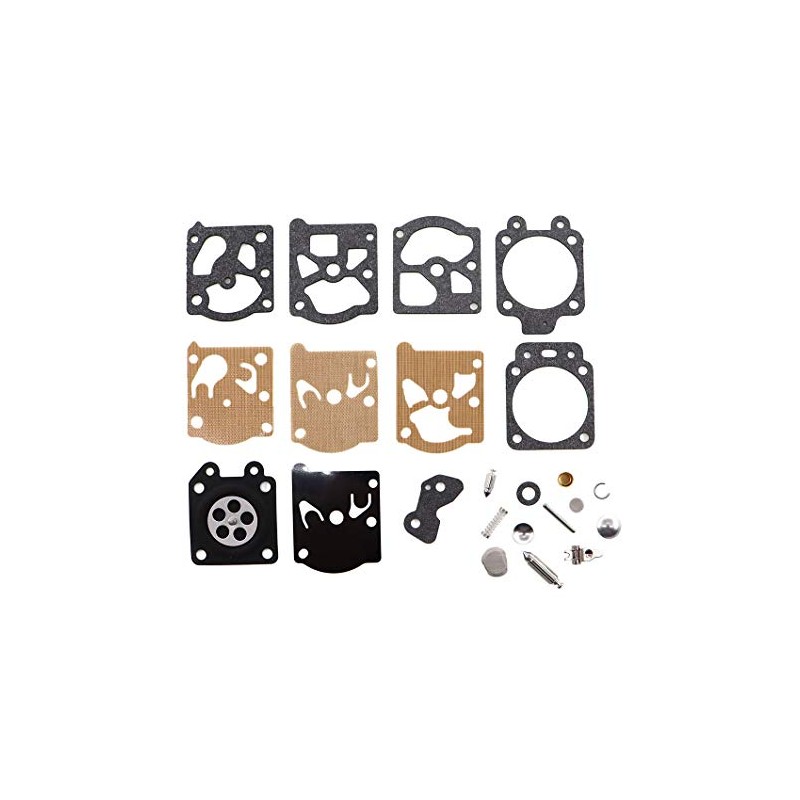 MCHNIC 2x Carburettor Membranes Repair Kit with Fuel Hose for