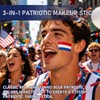 4 Pcs Red White and Blue Face Paint for Football