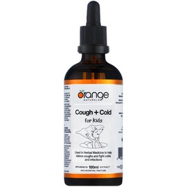 Orange Naturals Cough + Cold For Kids, 100ml Tincture, Unflavoured