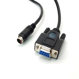 GXMRHWY Mini Din 8 pines macho recto a DB9 hembra Cable 1M