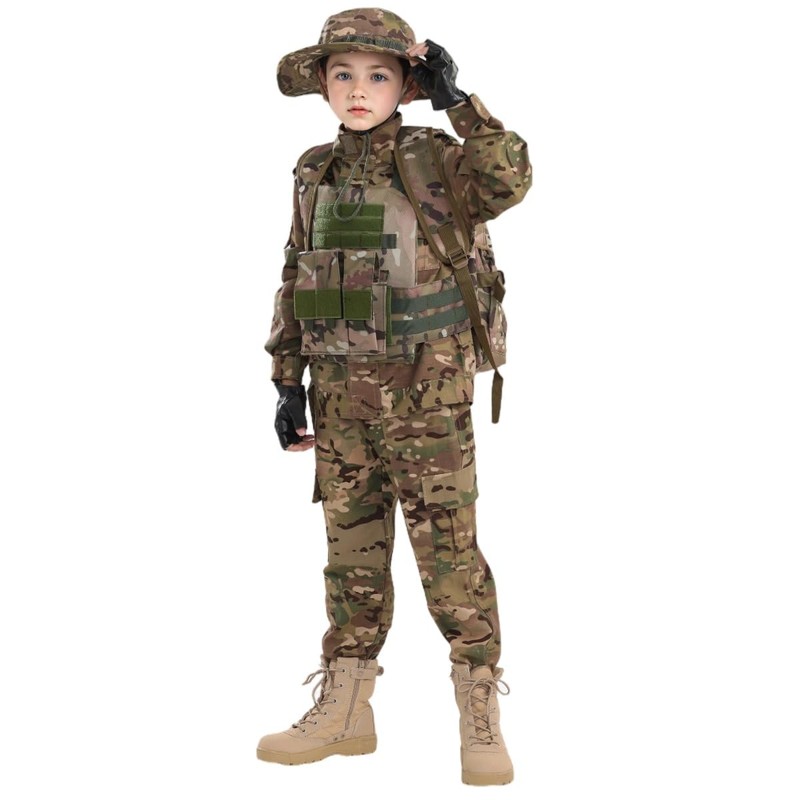 Children's Army Special Forces Clothing Children's Camouflage Single Soldier Clothing