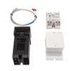 Farm Temperature Control Set 100‑240V Thermostat Type K Thermocouple Heatsink