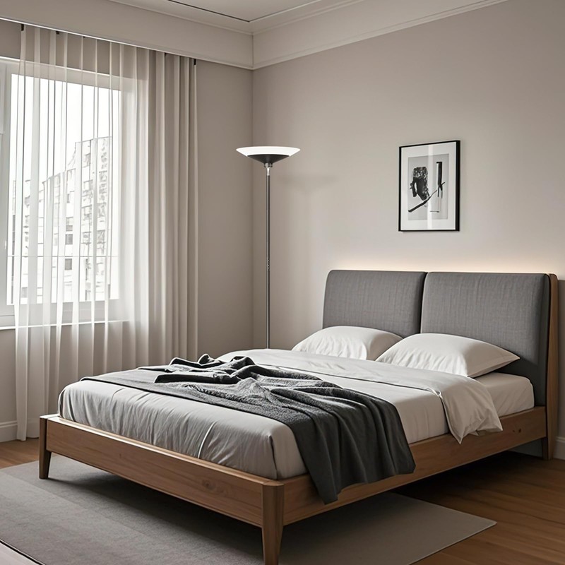 SIBRILLE 30W Torchiere LED Floor Lamp - 72" Rotatable Standing
