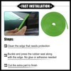 Hihaha Car Door Edge Guard, 16.4ft U Shape Rubber Trim
