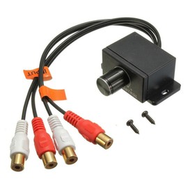 OSALADI 4pcs Car Stereo Amplifier Level Volume Control Knob with Connector for Sound Easy Installation for Amplifiers and Speakers Vehicles