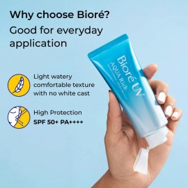 [US Seller] 2025 KAO Biore UV Aqua Rich Watery Essence SPF50+ made in Japan 70g